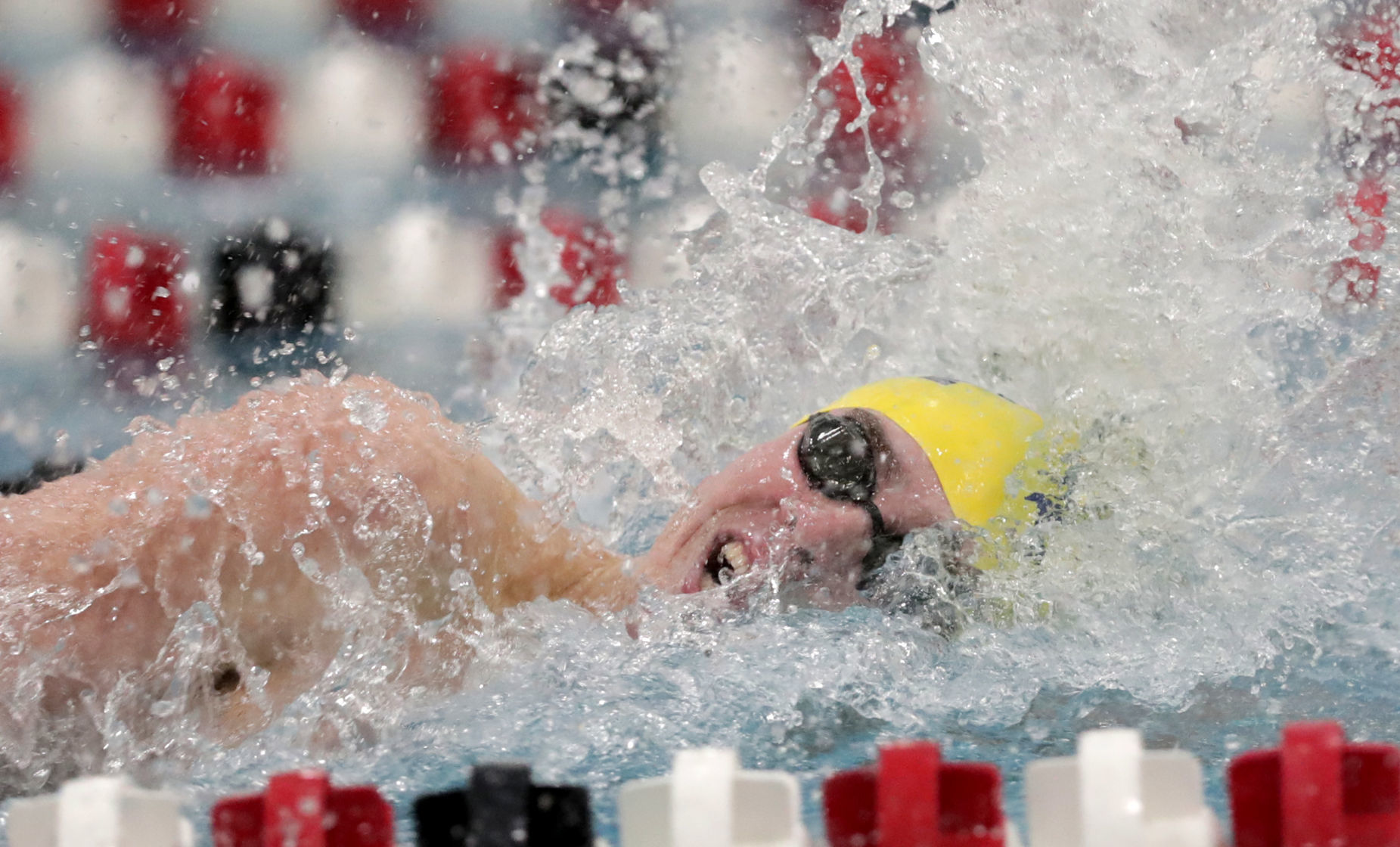 WIAA Division 1 sectional boys swim meet